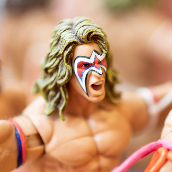 フィギュアのアップ